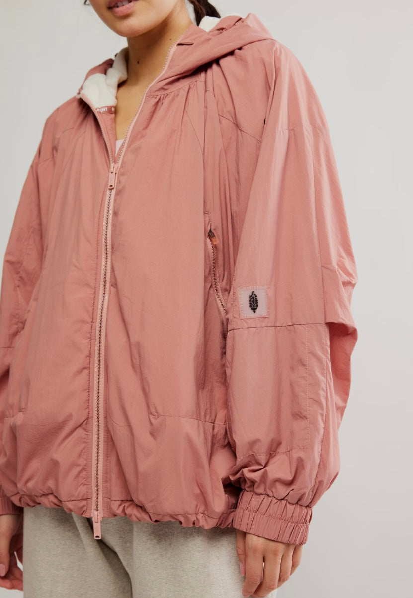Explore More Fleece Jacket Petal Pink