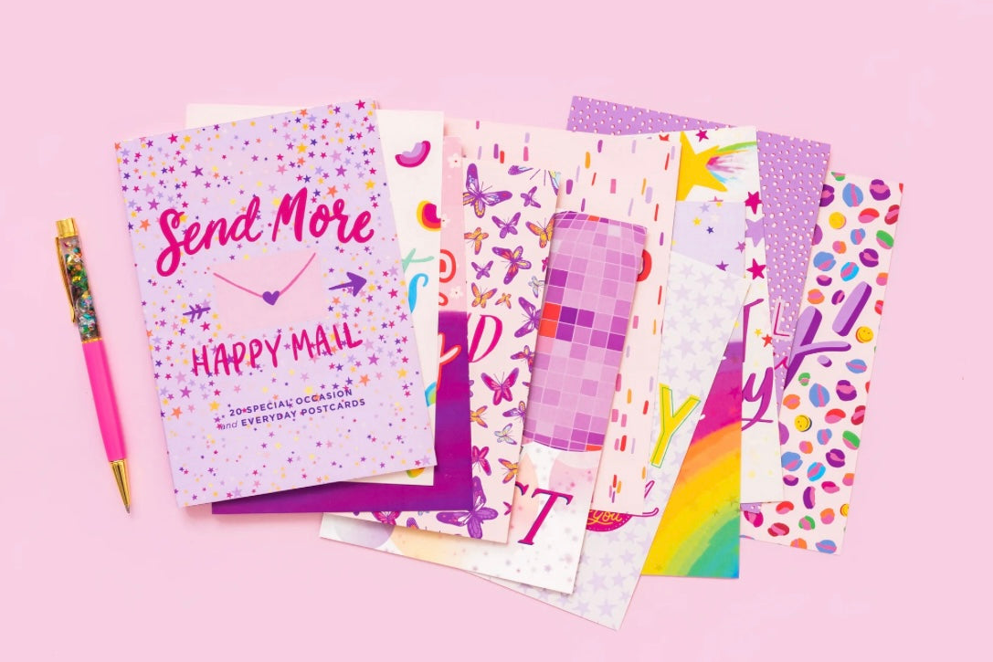 Send More Happy Mail Postcards