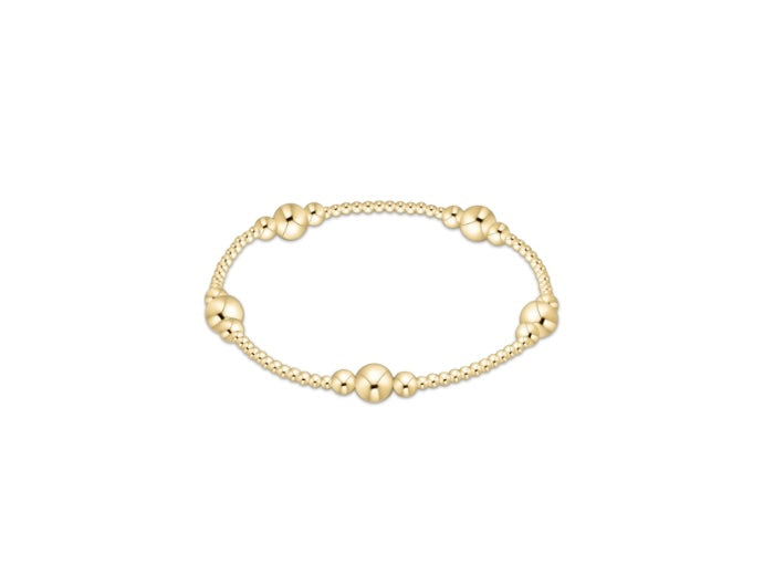Purpose Gold 6mm Bead Bracelet