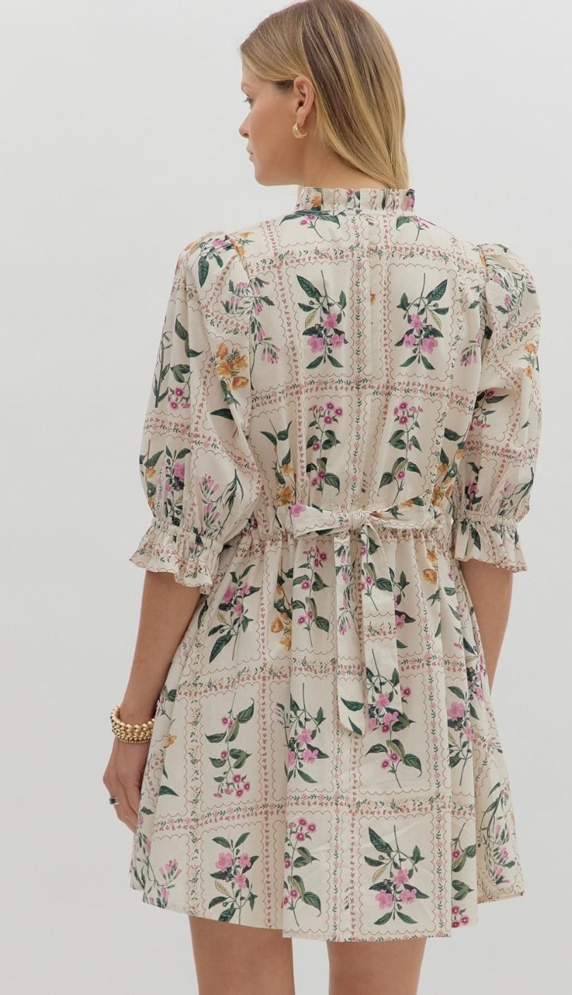 Fall Floral Dreams Dress
