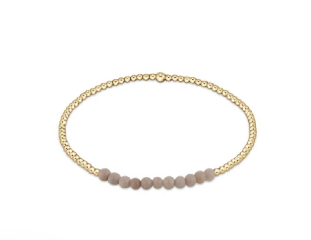 Gold Bliss 2mm Bead Bracelet - RIVERSTONE
