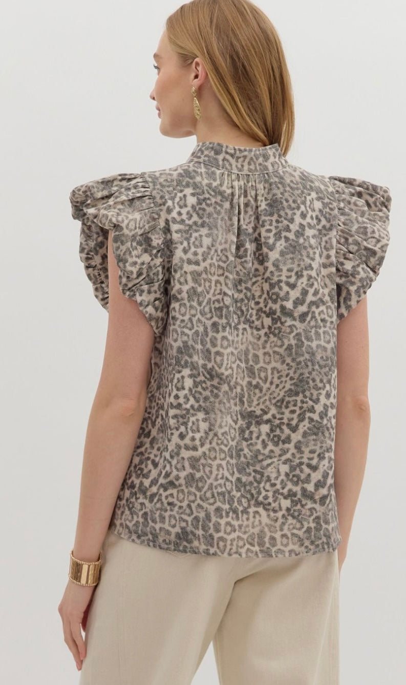 Strut Into The Wild Blouse