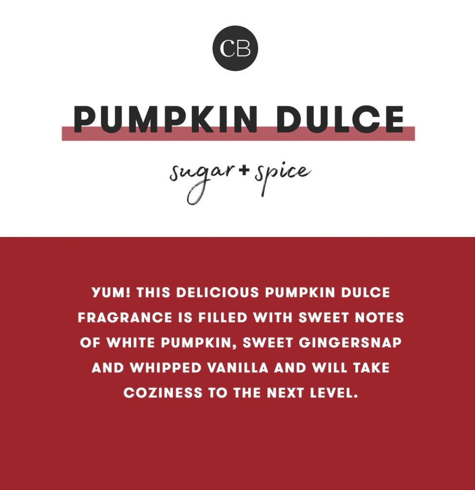 8 ozPumpkin Dulce Holiday Pattern Play Petite Candle