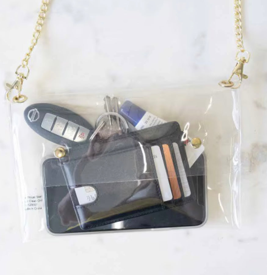 Envelope Clear Crossbody