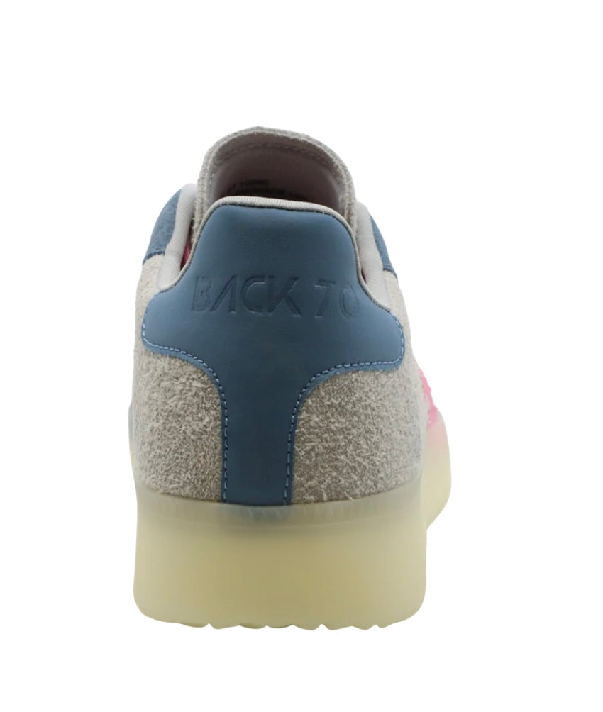 Boston Grey Jeans Pink Sneakers