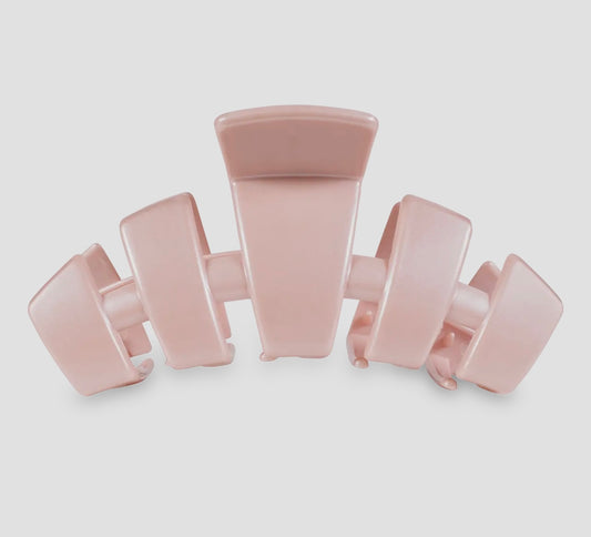 Classic Pearly Pink Large Hair Clip