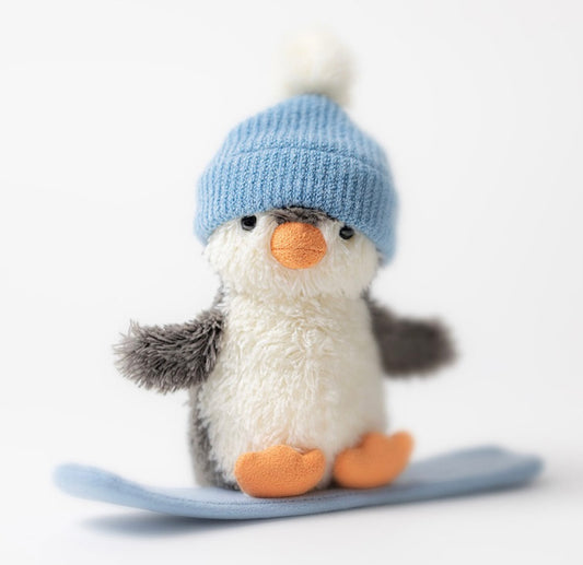 Peanut Penguin Snowboarding Small