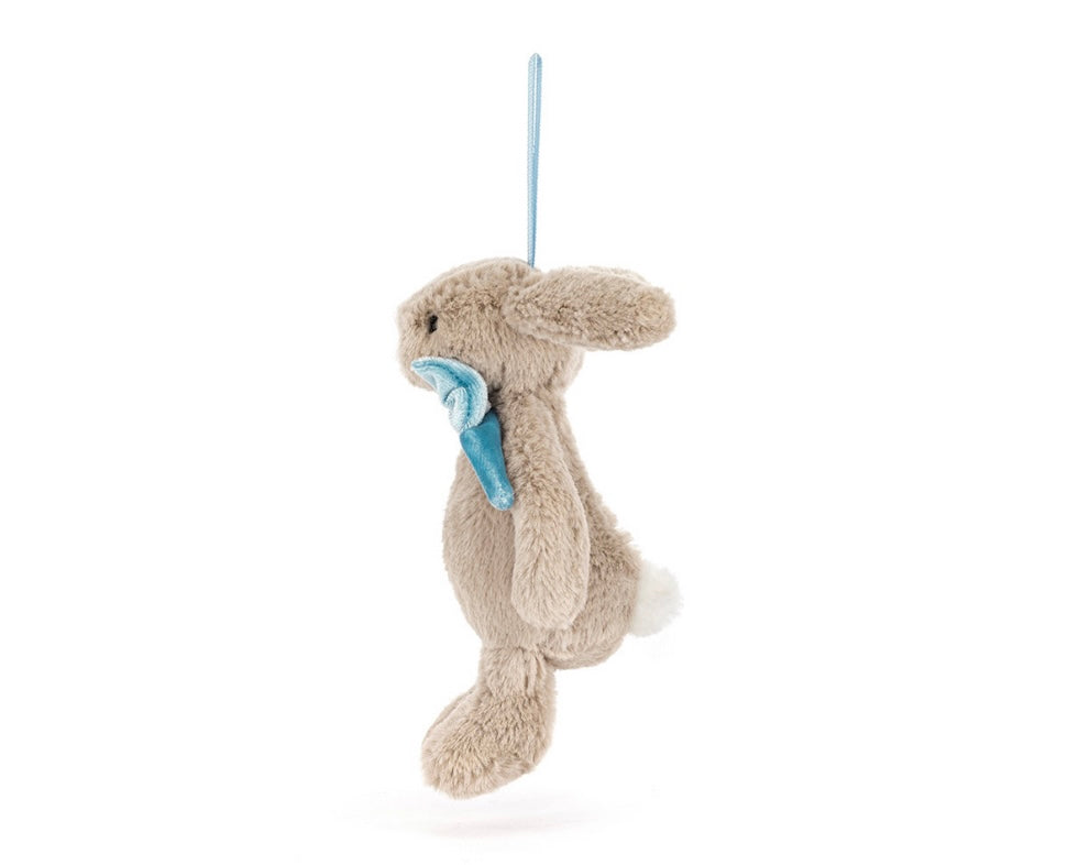 Bashful Beige Bunny Decoration