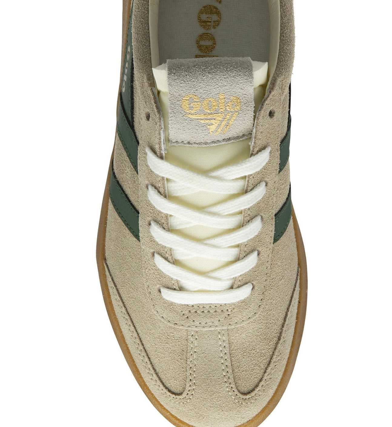 Gola Womens Athena Trainer Bone/Evergreen/Candy/Gum