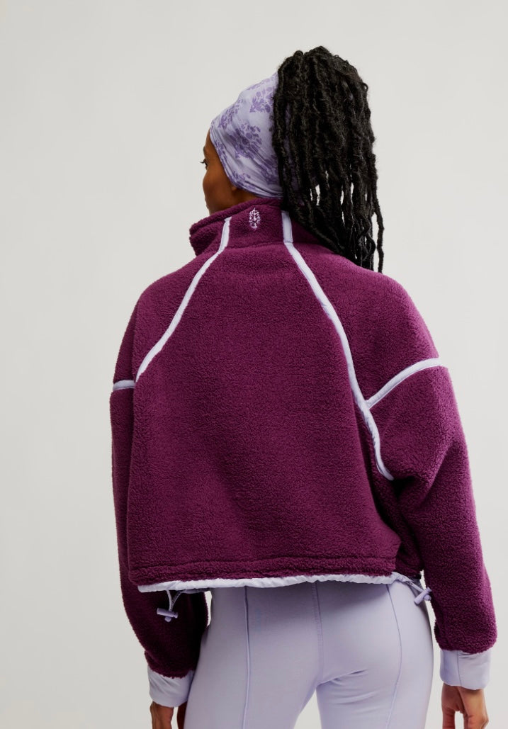 Mountain High 1/2 Zip Black Cherry Combo