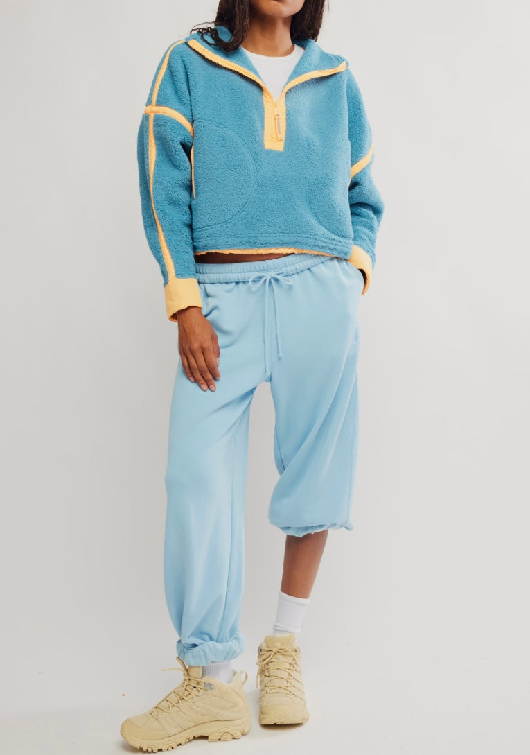 Mountain High 1/2 Zip Celestial Blue
