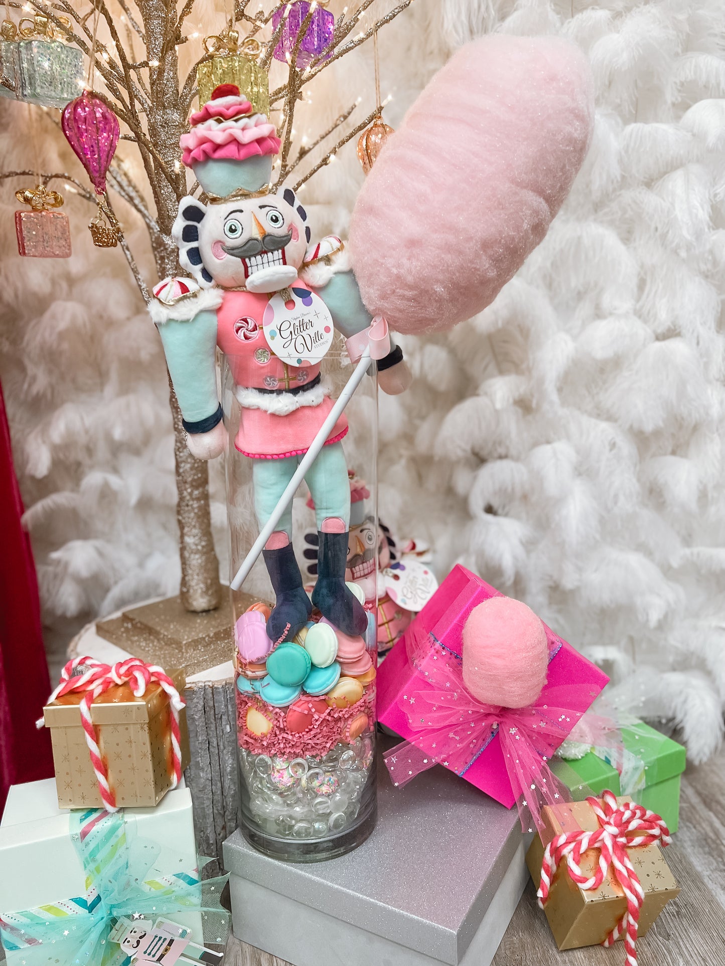 Colonel Cupcake Plush Nutcracker 22”