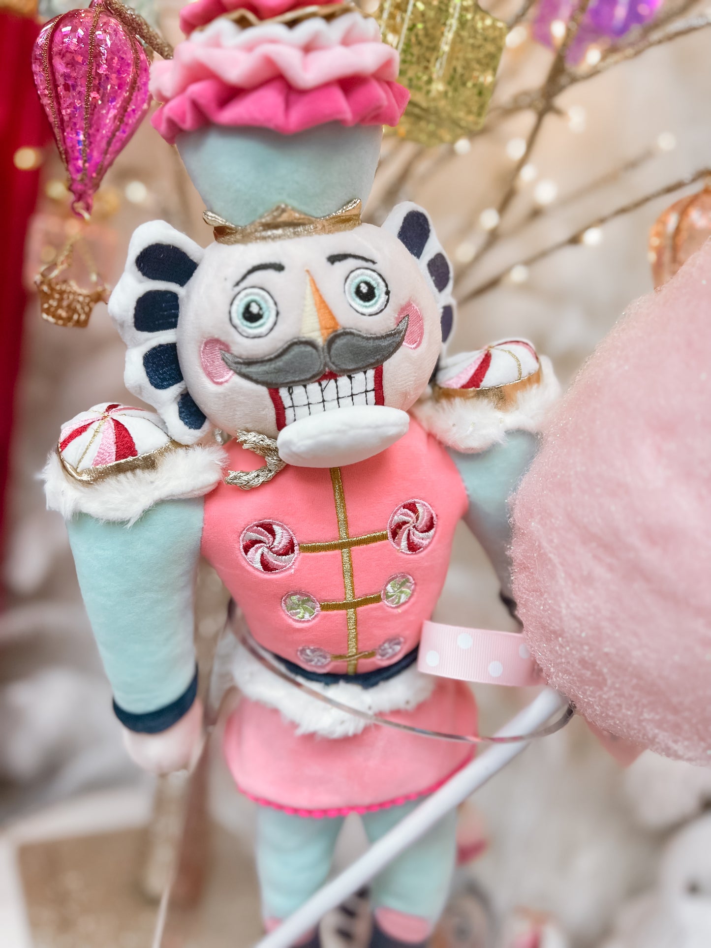 Colonel Cupcake Plush Nutcracker 22”