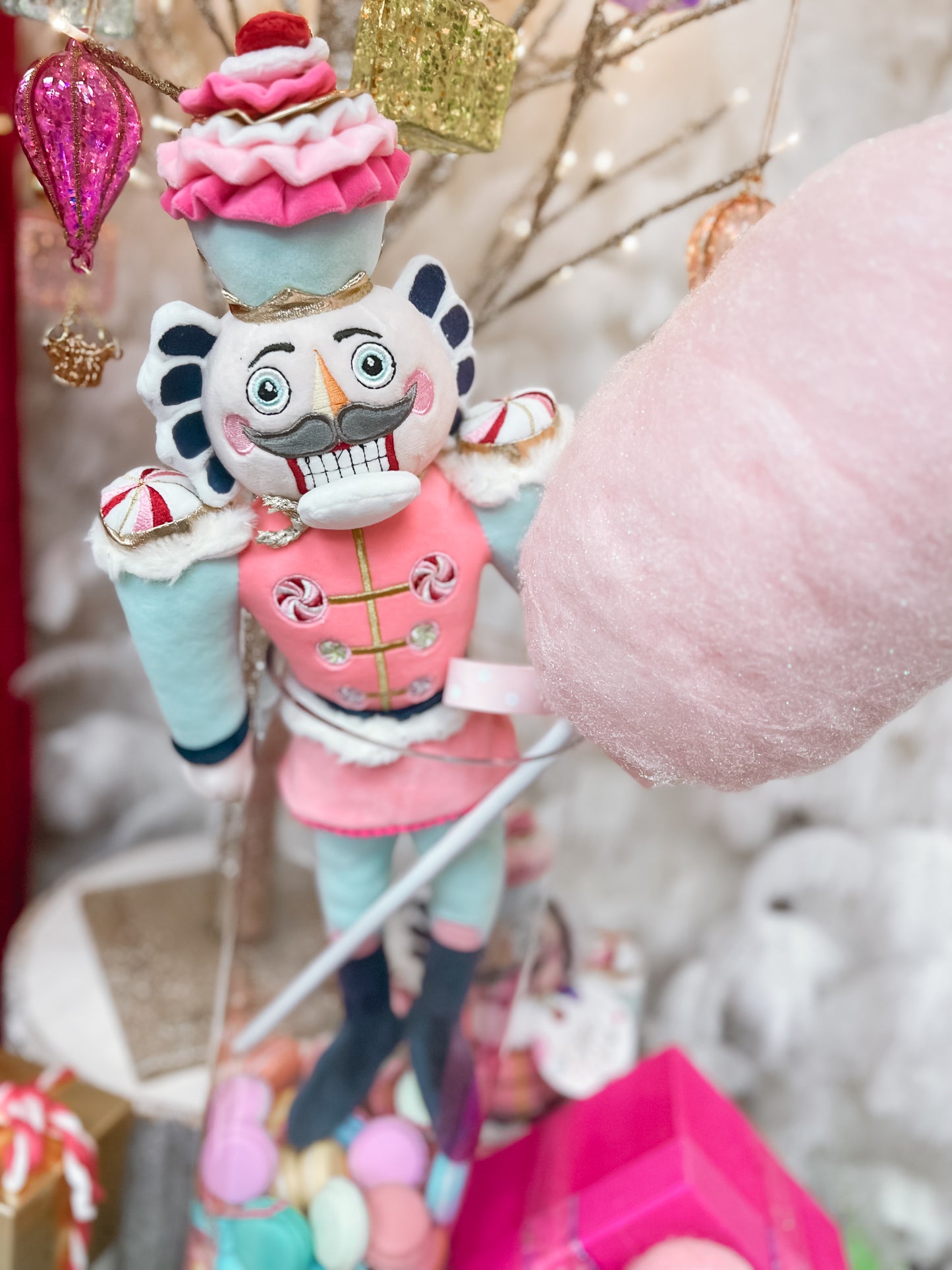 Colonel Cupcake Plush Nutcracker 22”