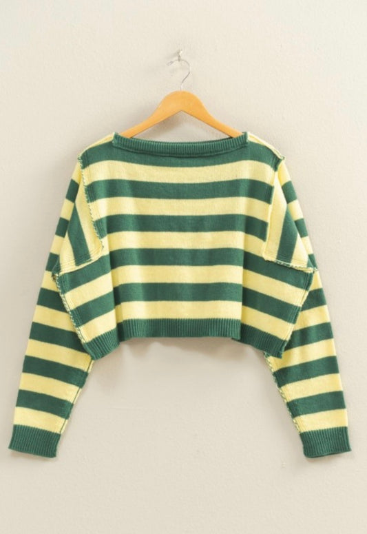 Color Me Bold Green/Pale Yellow