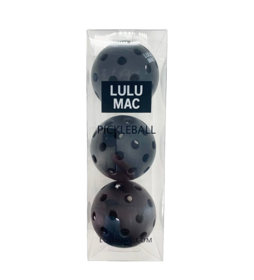 Black Pickleball Balls