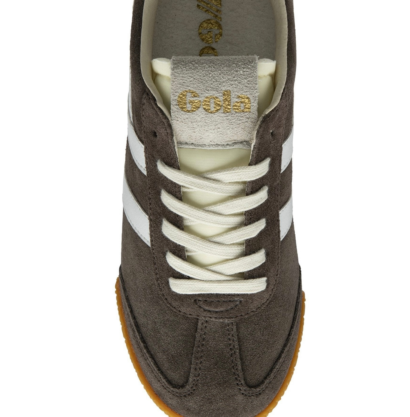 Gola Womens Elan Trainer Mocha/White Sneakers