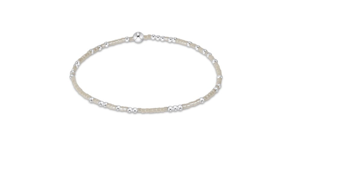 Hope Unwritten Sterling Bracelet - Milkshake