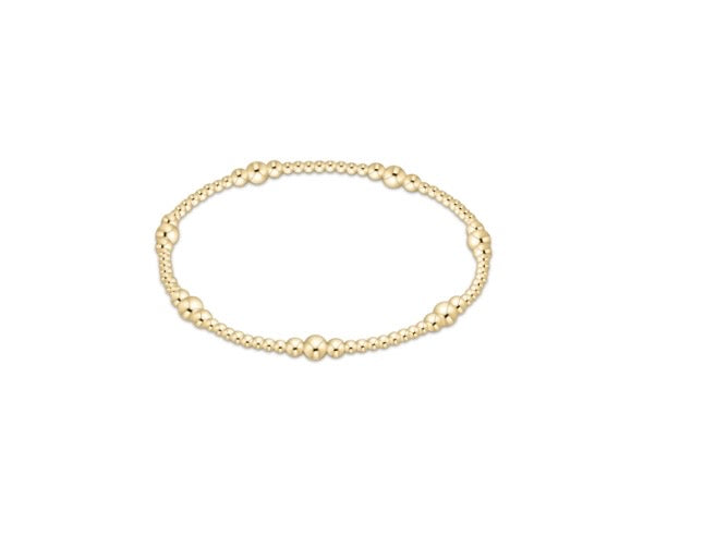 Purpose Gold 4mm Bead Bracelet