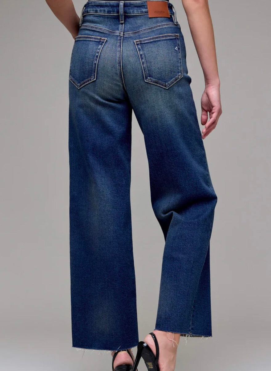 Logan Dark Vintage Clean Stretch Dad Jean