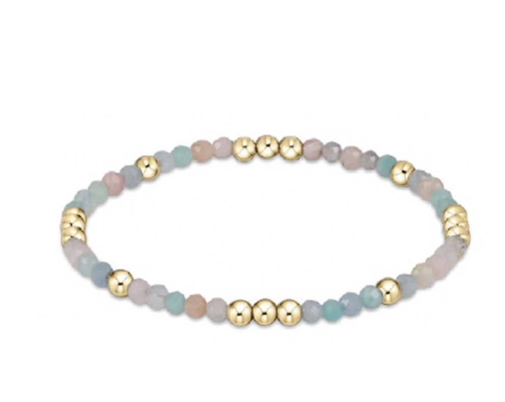 Worthy Pattern 3mm Bead Bracelet - Hot Mess
