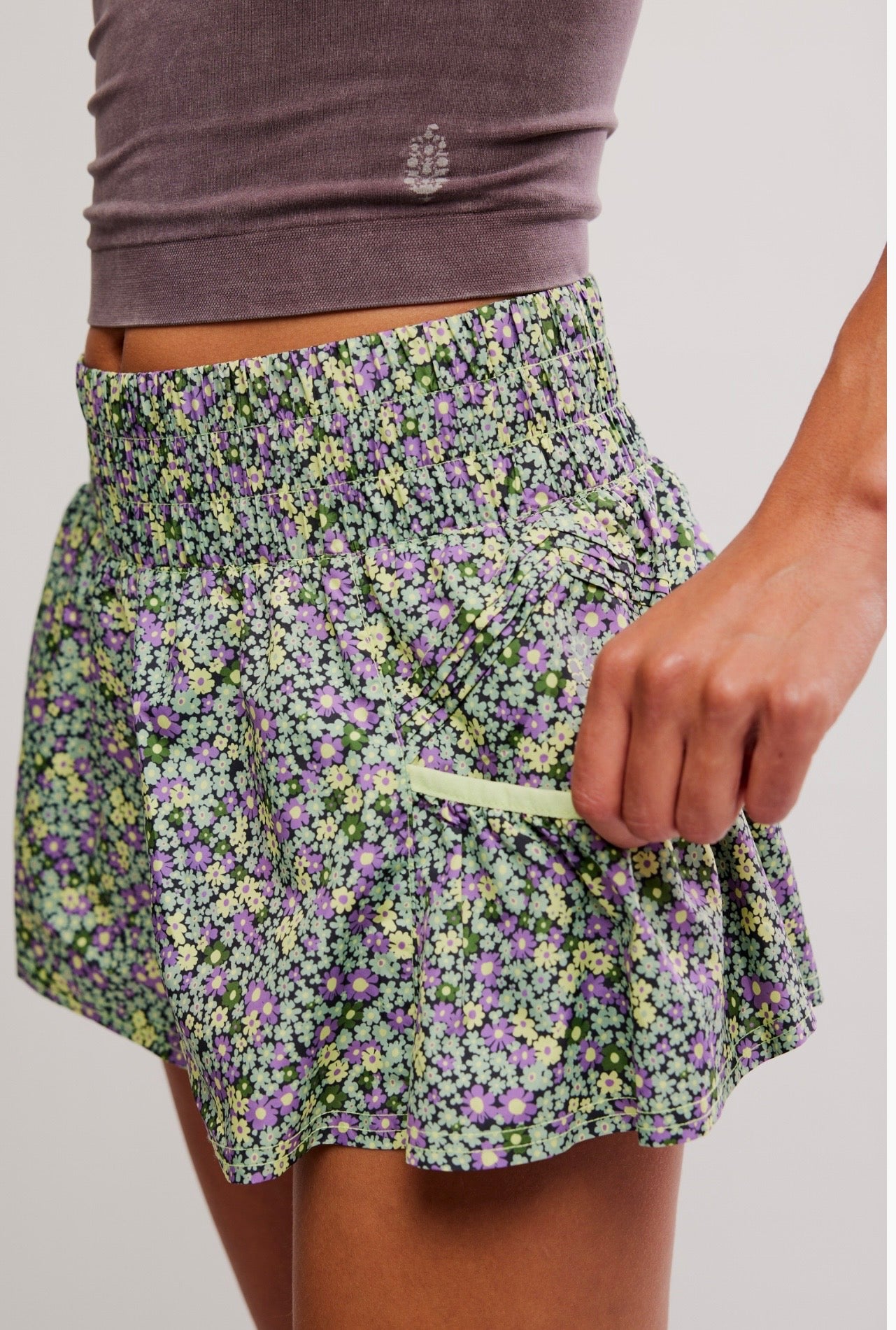 Get Your Flirt On Print Ditsy Field Circus Combo