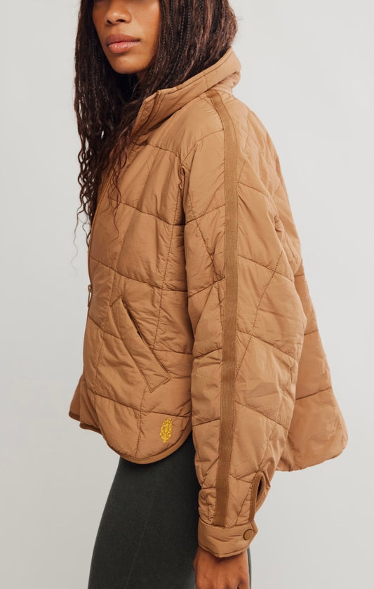 PIPPA PACKABLE PUFFER Jacket Twig