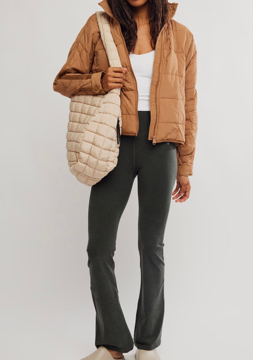 PIPPA PACKABLE PUFFER Jacket Twig