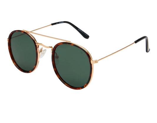 All Aboard Matte Tort/Green Polarized Lens