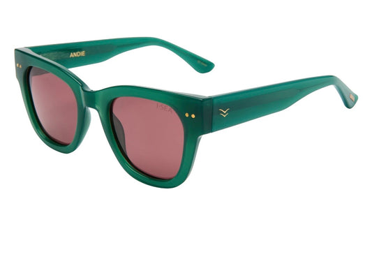 Andie Kale/Plum Polarized Lens Sunglasses