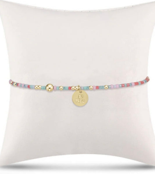 Egirl Hope Unwritten Bracelet - Anything Is Popsicle - Be You Small Gold Disc
