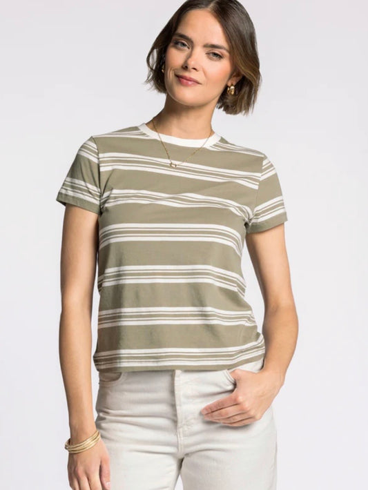 Natalie Tee Green Tea Ivory