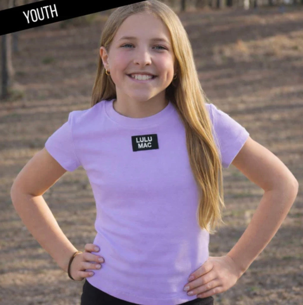 Youth Baby Doll Top Lavender