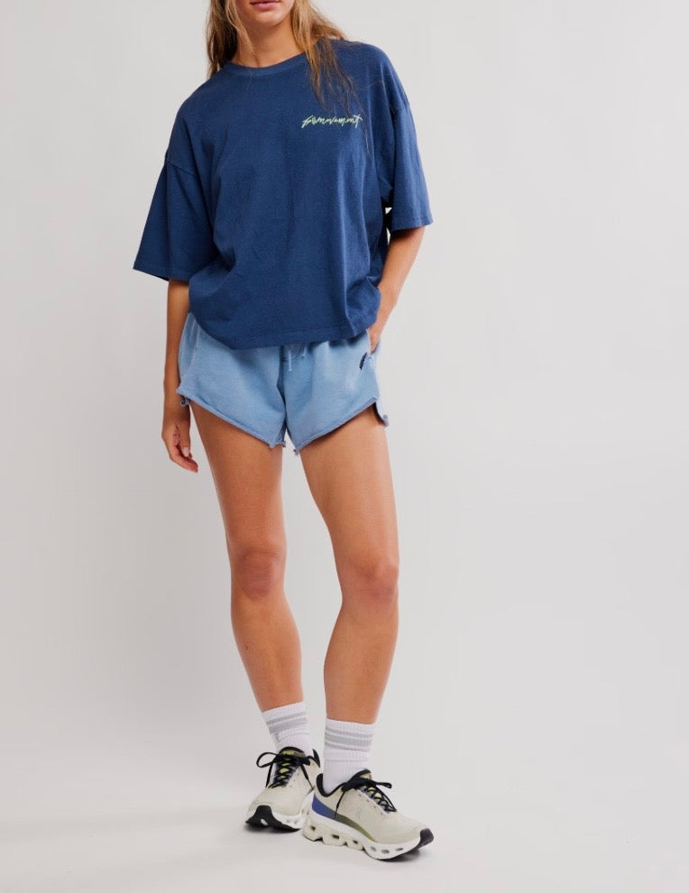 Logo Tackle Tee w/o Pocket Urban Buti Navy