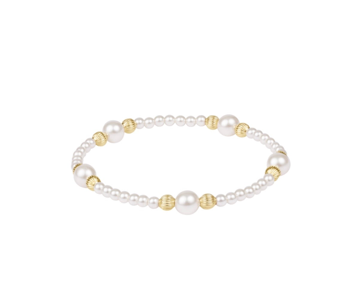 Purpose Pearl 6mm Dignity Pearl Bracelet