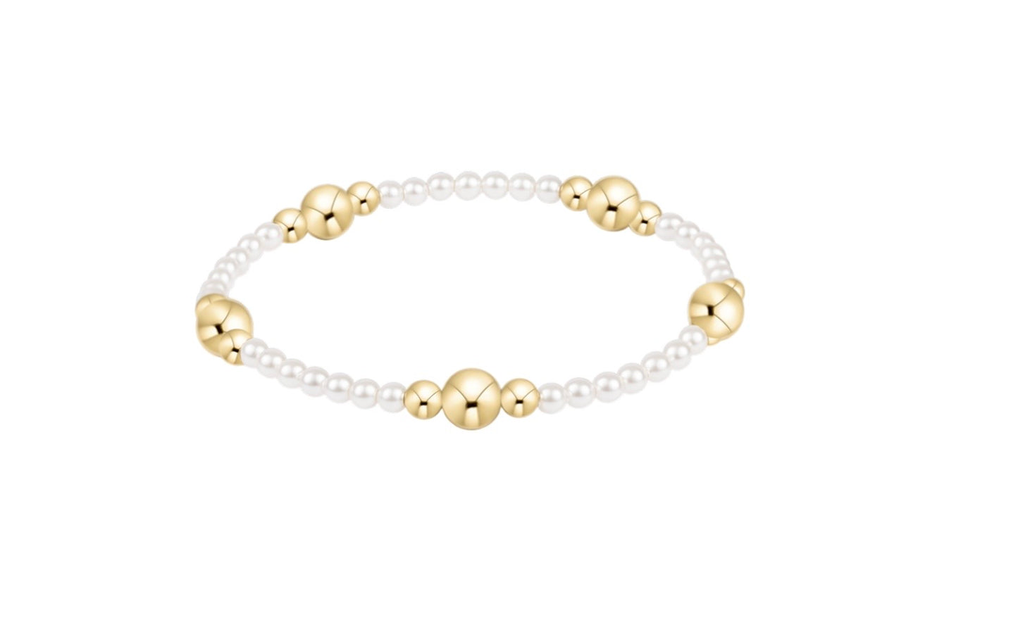 Purpose Gold 6mm Pearl Bracelet