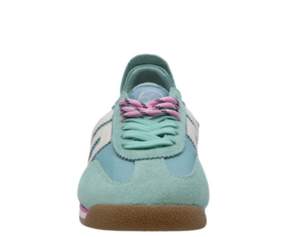 Rocket in Aqua Sneakers
