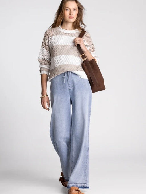 TAVIA PANTS TIDE MIST WASH