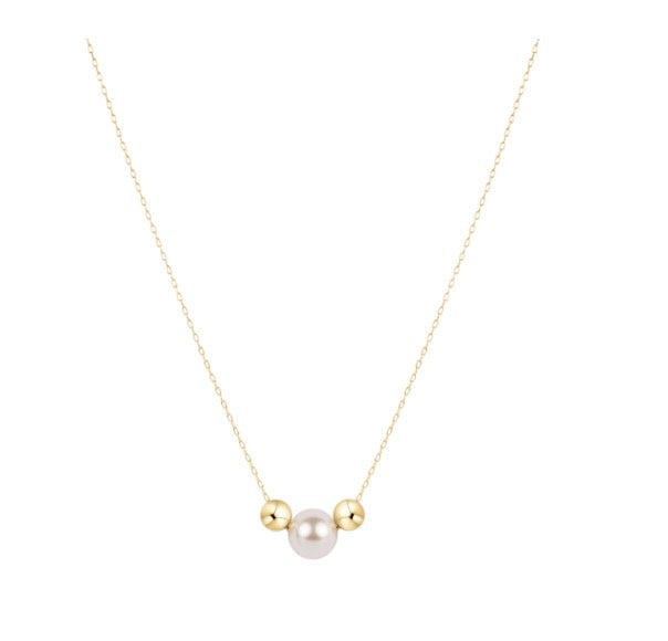 16" Necklace Gold - Purpose Pearl