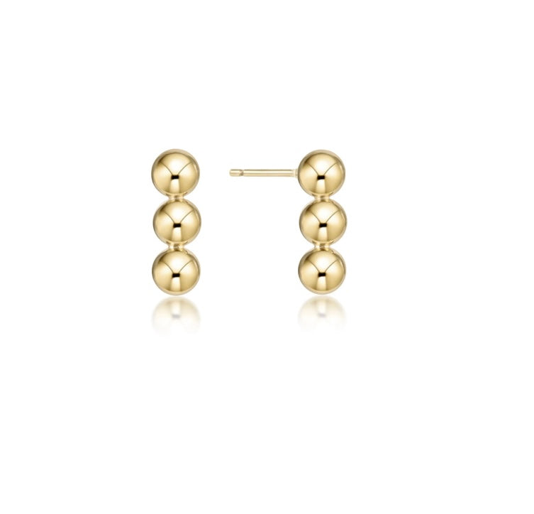 Joy Stud - 4mm Gold