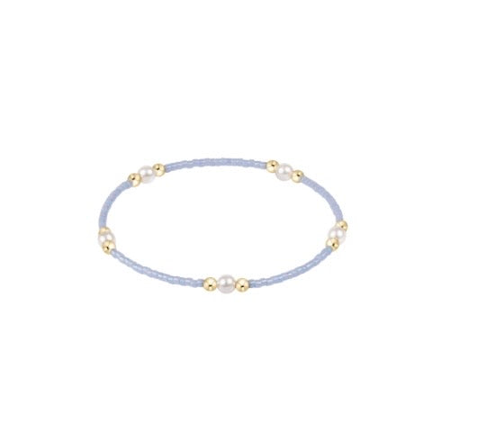 Hope Purpose Pearl Bracelet - Ocean Mist