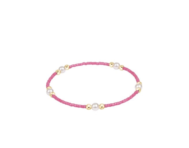 Hope Purpose Pearl Bracelet - Bubblegum