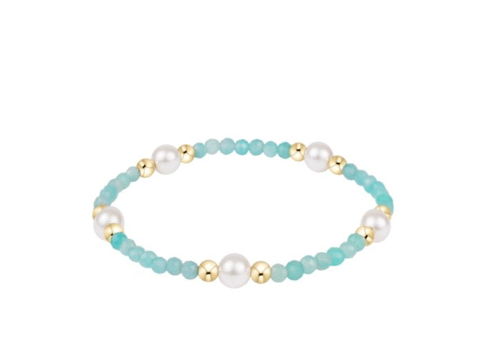 Purpose Pearl 6mm Gem Bracelet - Amazonite