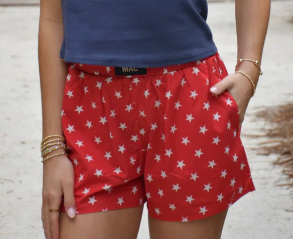 Red Star Boxer Short