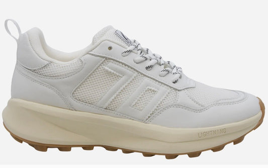 Lightning In White Sneakers