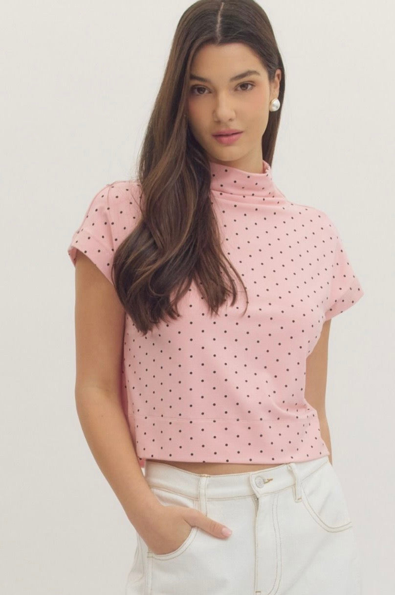 Pretty Little Dots Pink Blouse