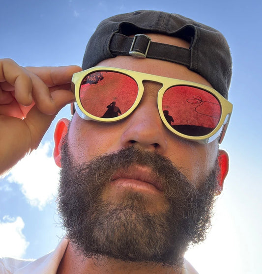 Ivan Florence Gold/Fire Mirror Polarized Lens