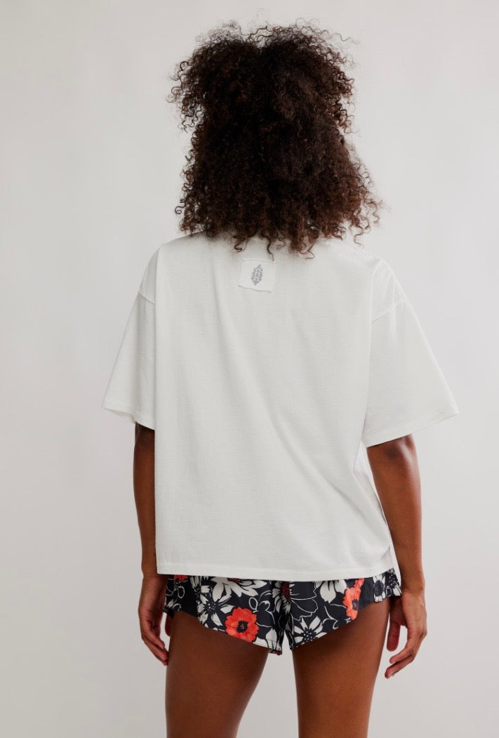 Tackle Tee in White