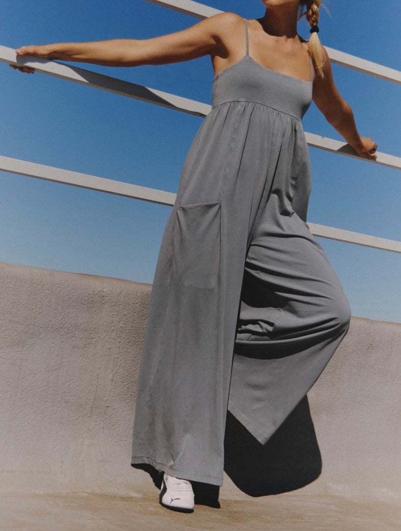 Hot Shot Strappy Onesie Summer Storm