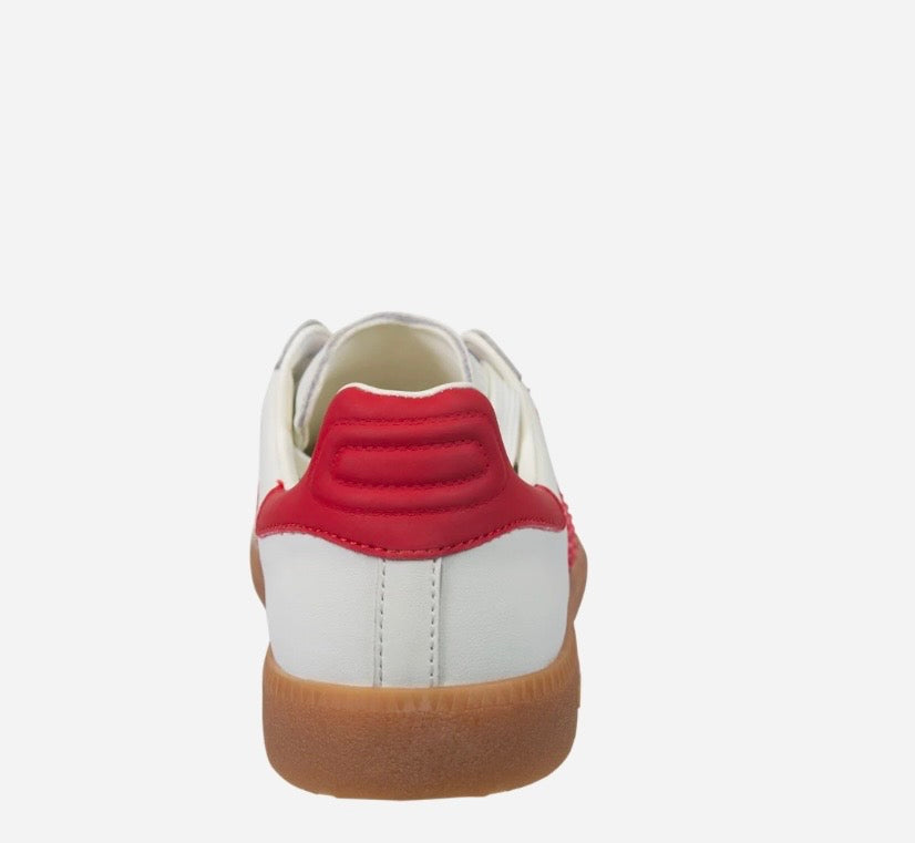 Cloud in Red Sneakers